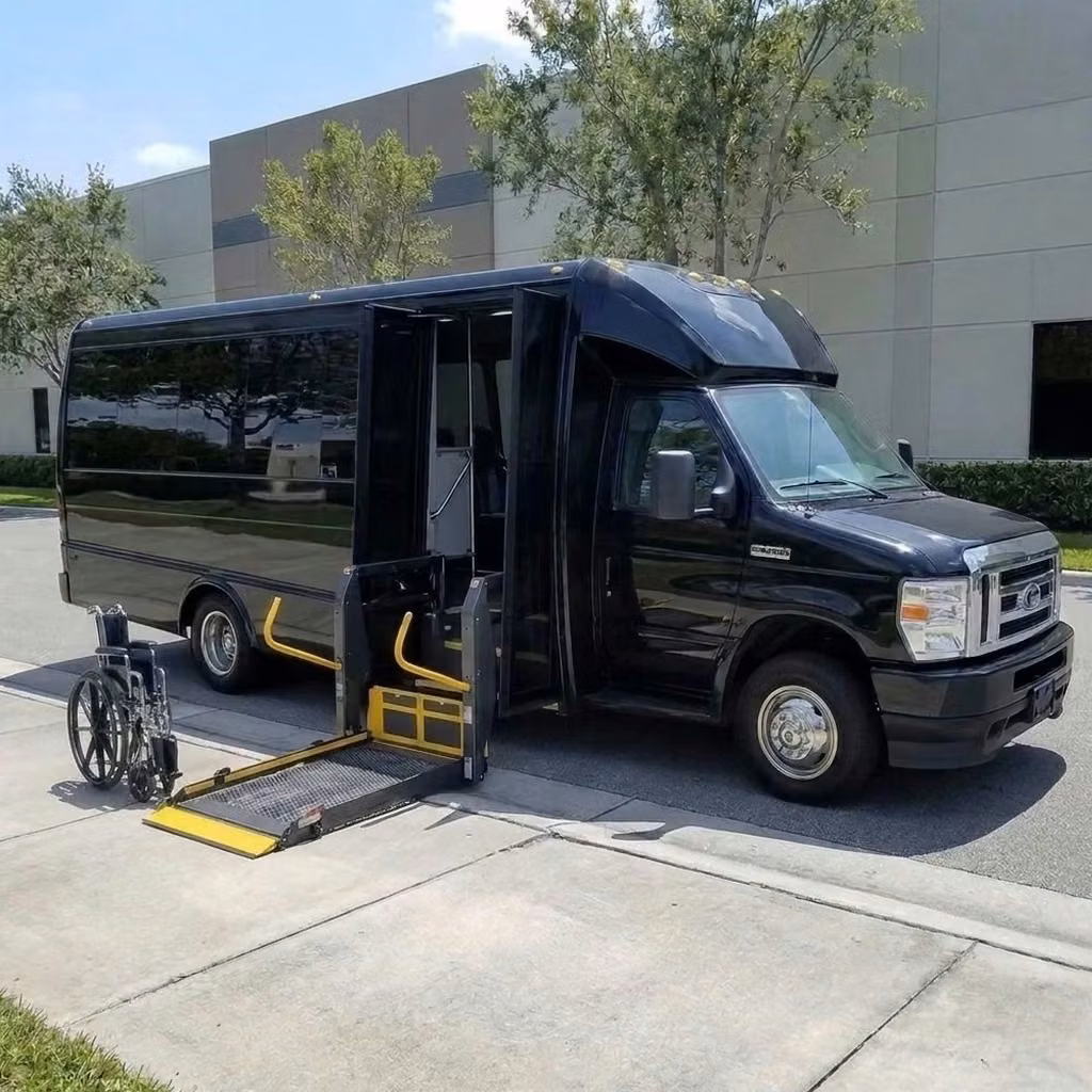 desert hot springs 18 passenger minibus wheelchair lift