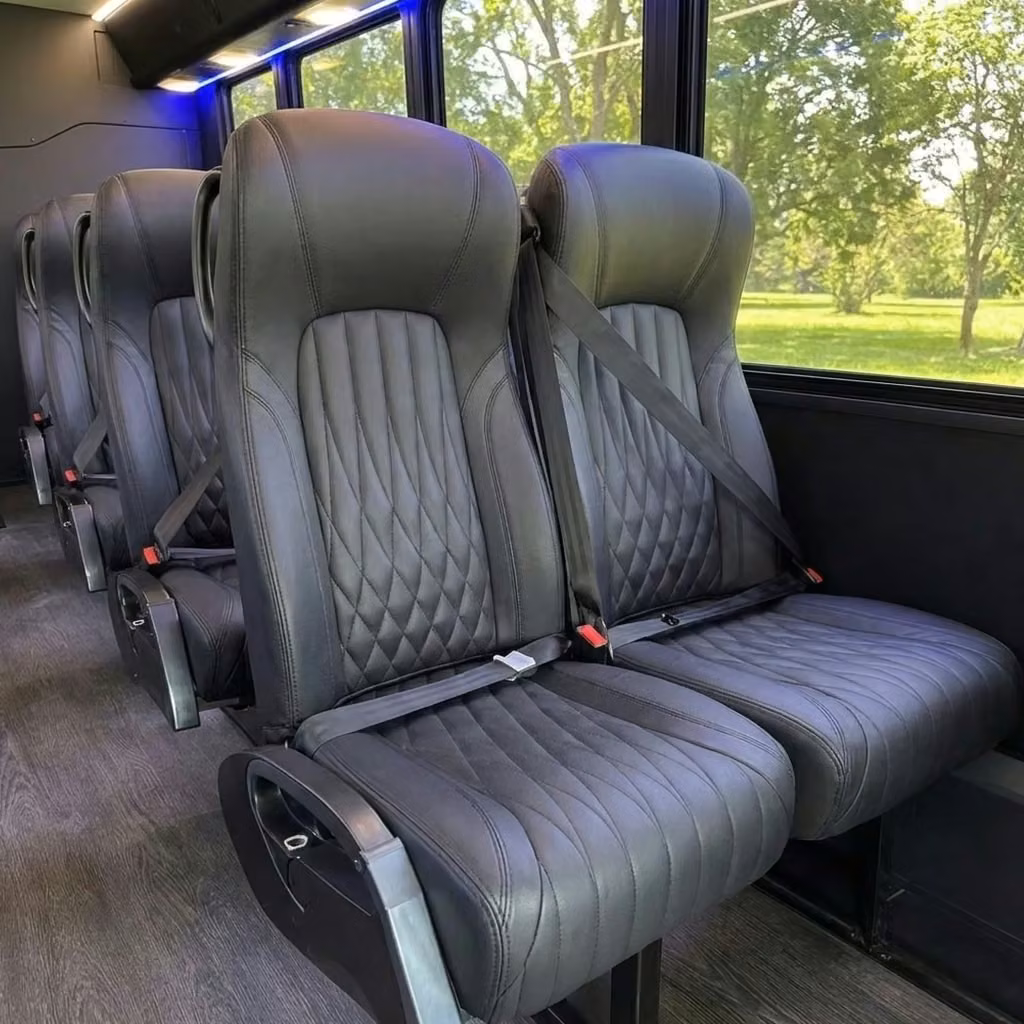 desert hot springs 20 passenger minibus high back seats