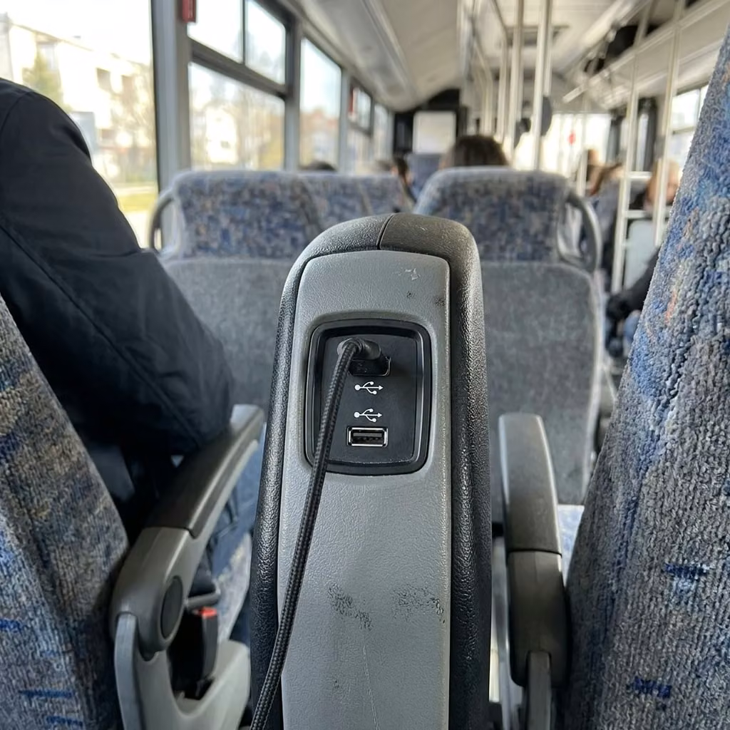 desert hot springs 28 passenger minibus usb charging