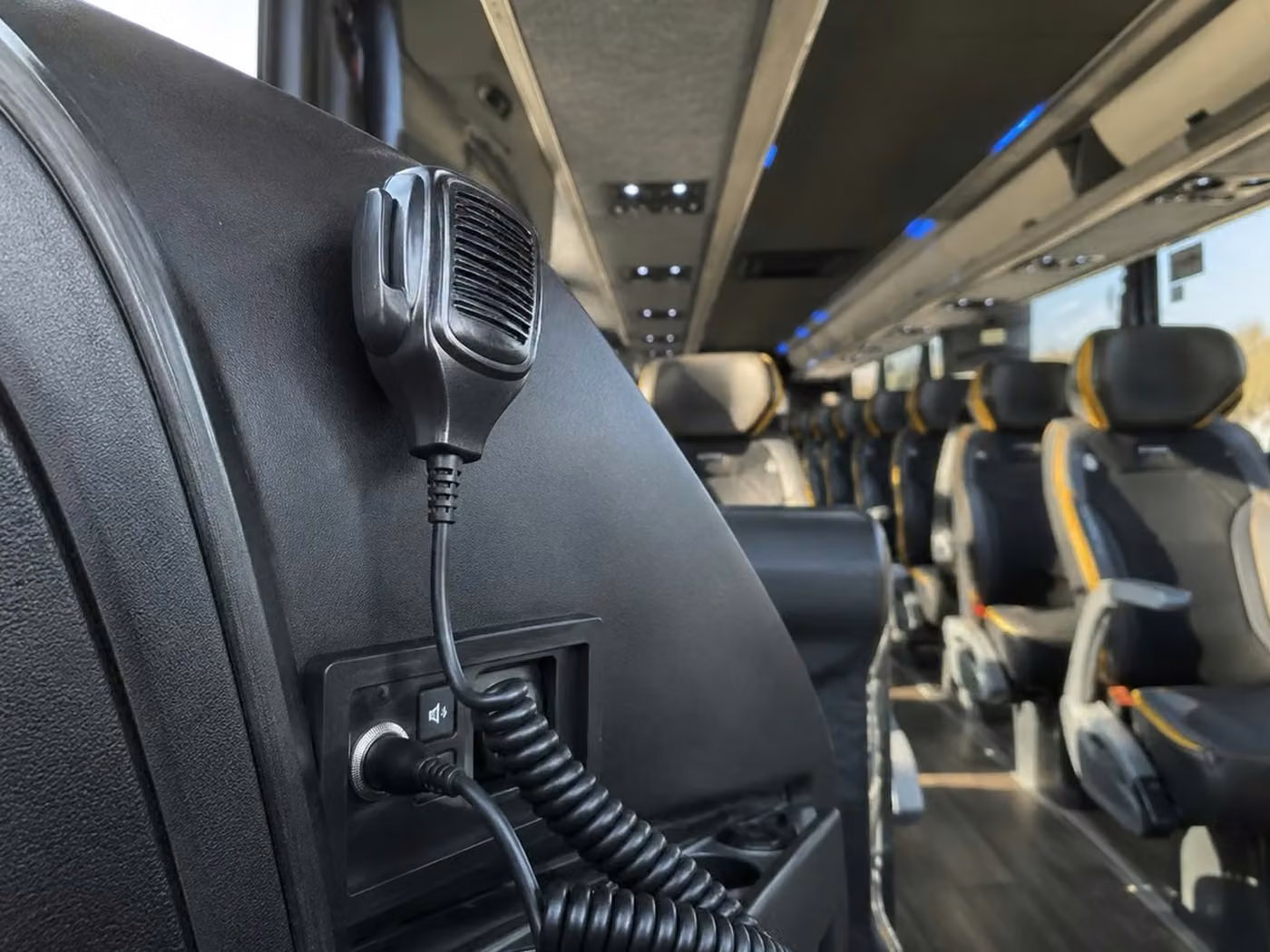 desert hot springs 56 passenger charter bus pa system