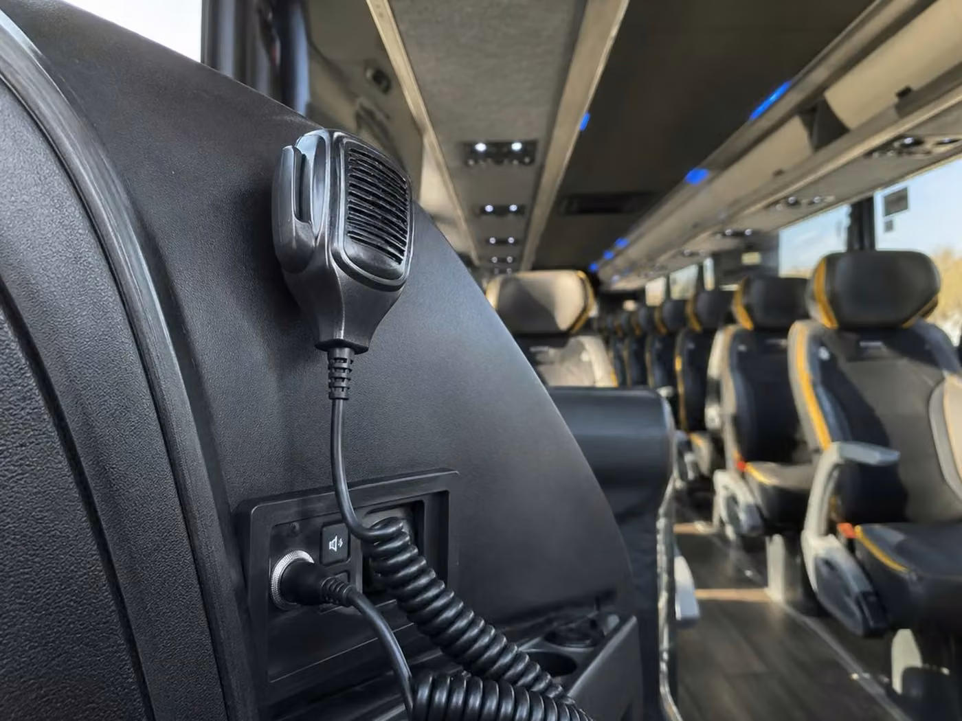 desert hot springs charter bus pa system