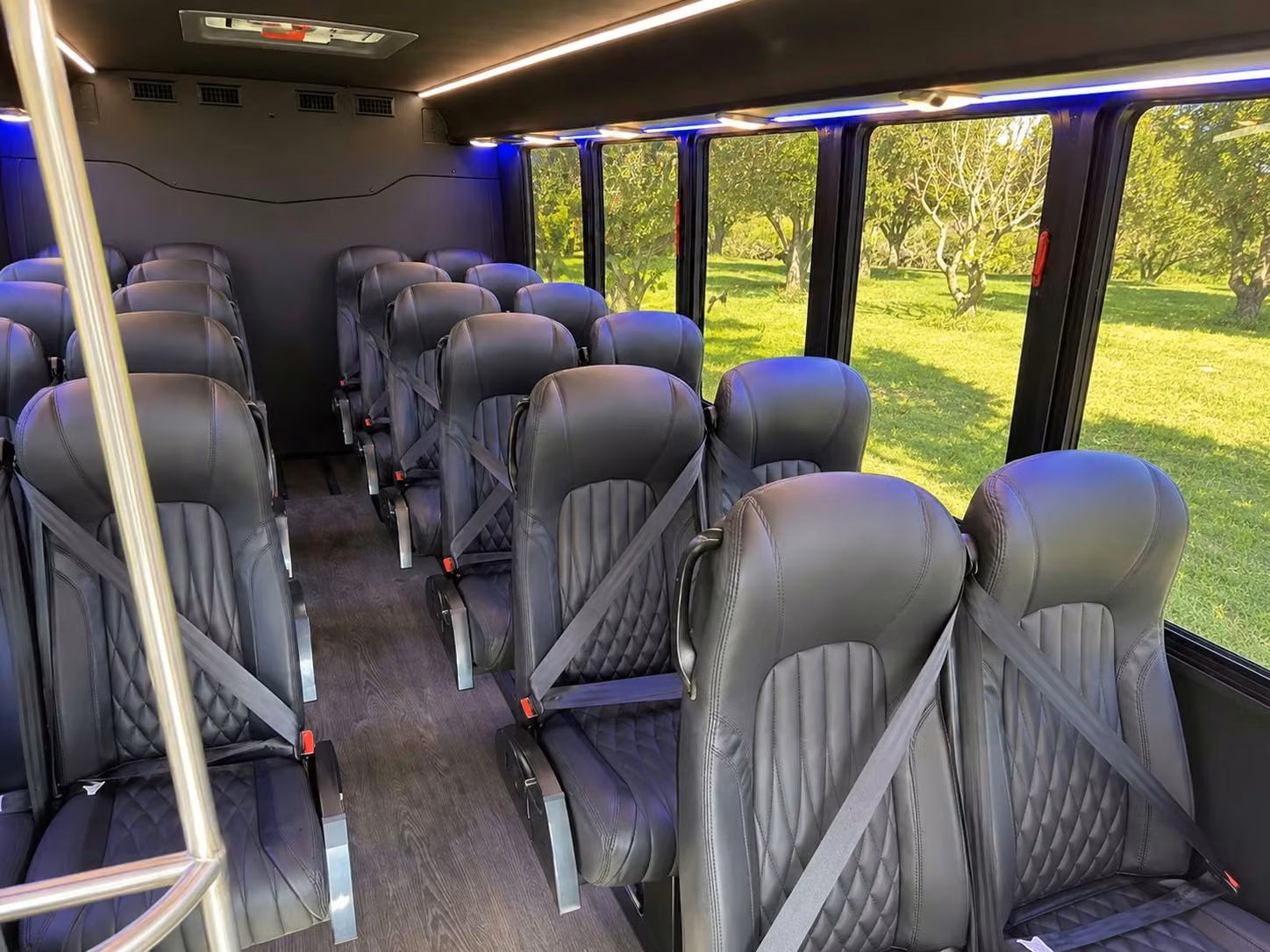 desert hot springs minibus interior 3